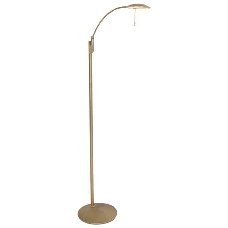 LED-Stehleuchte Zenith Tastdimmer 2200-4000K in elegantem Design für ideales Licht im Wohnraum.