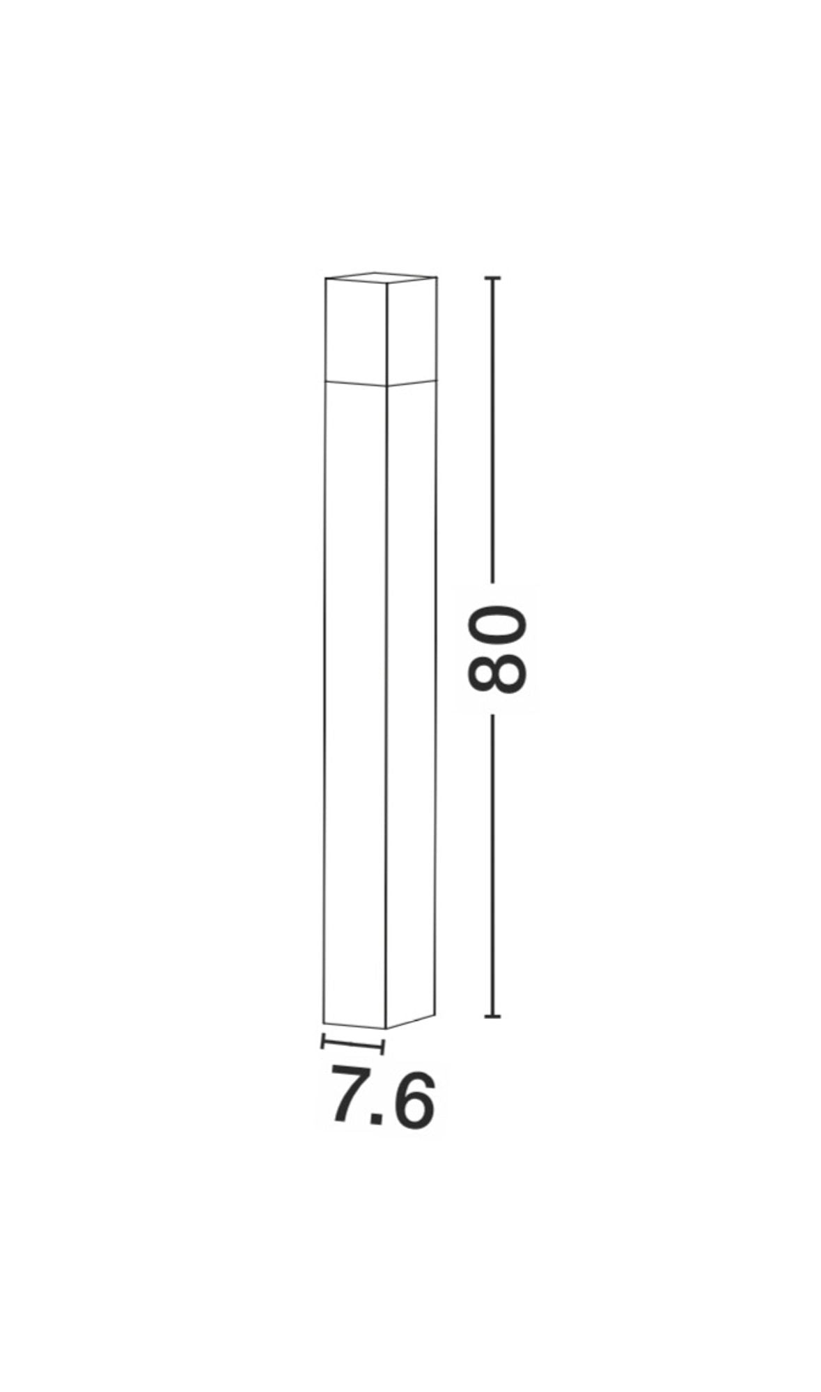 Stick Außenwegeleuchte Dunkelgrau IP54 (3)