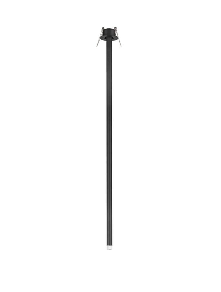Stilvi Deckenleuchte H 64cm Ø 5cm 3000K in schwarz, schmaler und eleganter Lampenhalter.