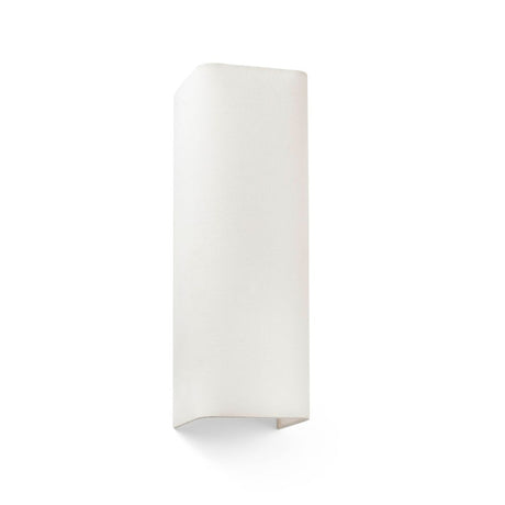 Stoff-Wandlampe COTTON Eckig 2-flammig Beige in modernem Design, perfekt für stimmungsvolle Beleuchtung.