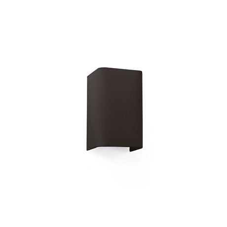 Stoff-Wandleuchte COTTON Eckig Schwarz - moderne, eckige Wandlampe in Schwarz für stilvolle Beleuchtung.