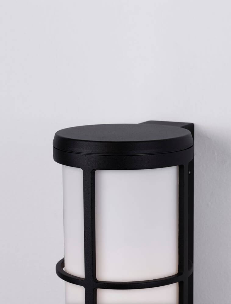 Stone Außenwandleuchte E27 IP54 in modernem Design, gedämpftes Licht für Außenbereiche.