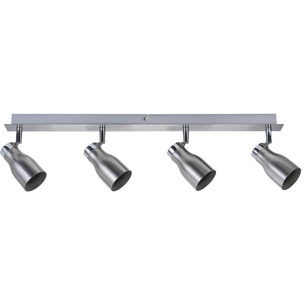 Strahler Meli 4-flammig Nickel satiniert GU10