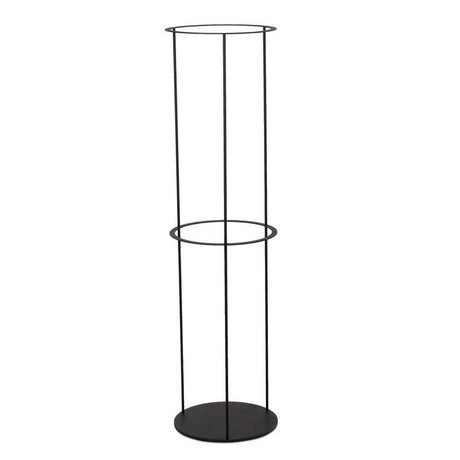 Structure 153cm für Versus Schwarz - eleganter schwarzer Standhalter für moderne Raumgestaltung.