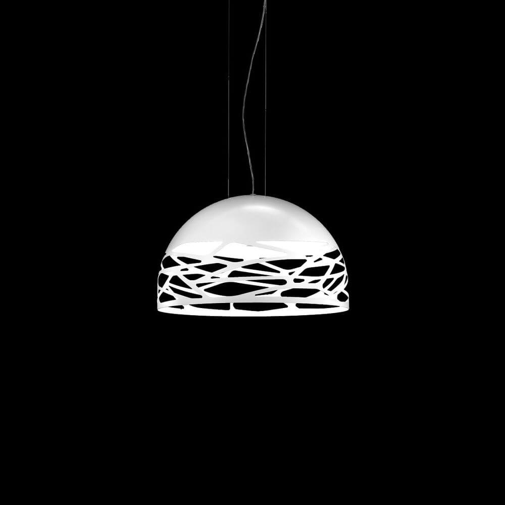 Lodes Kelly Dome Hängelampe mit elegantem Laserschnitt und Lichtspiel im modernen Wohnambiente.
