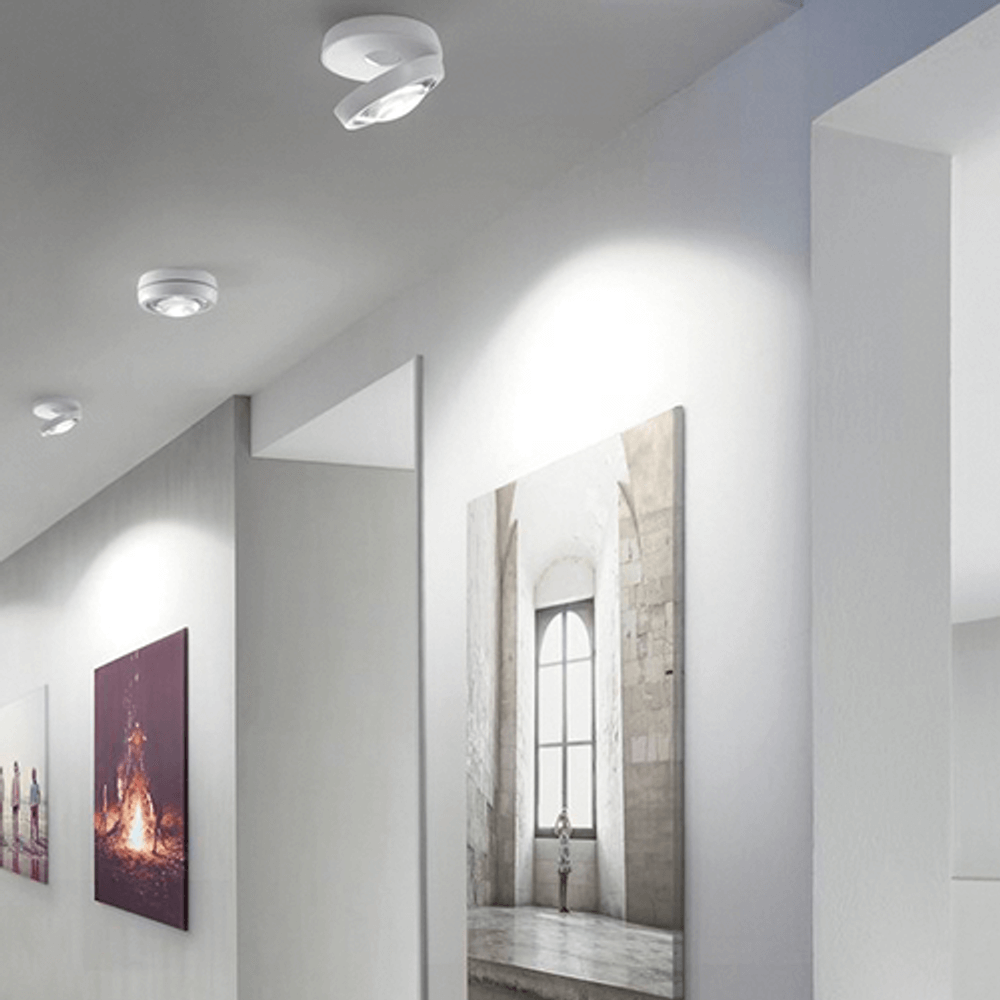 Lodes Nautilus LED ceiling lamp, rotatable