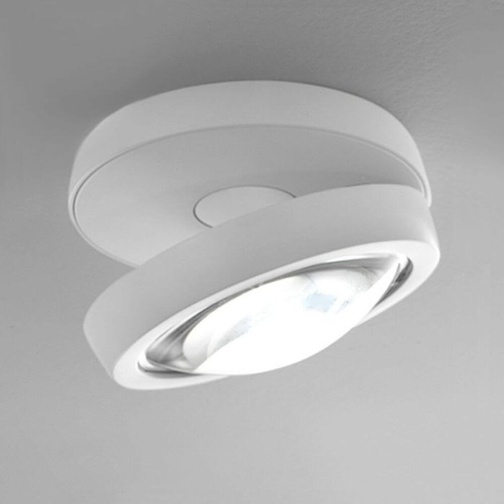 Lodes Nautilus LED ceiling lamp, rotatable
