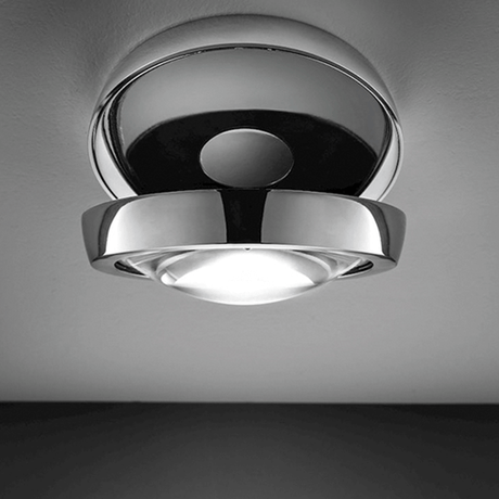 Lodes Nautilus LED ceiling lamp, rotatable