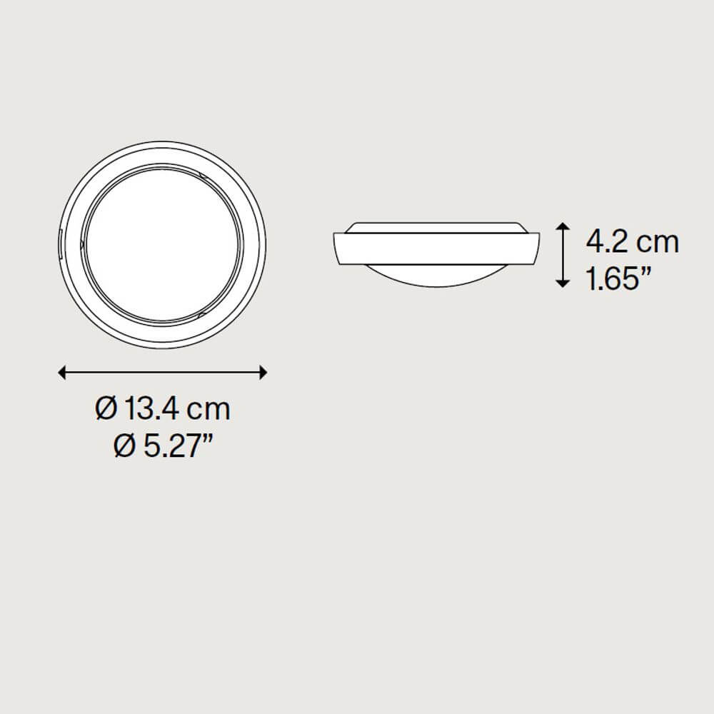 Lodes Nautilus LED spot ceiling light