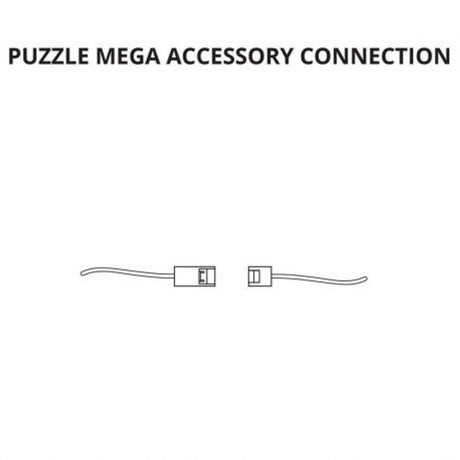 Lodes Puzzle Mega connection for wall and ceiling light accessory for the electrical connection of luminaires.