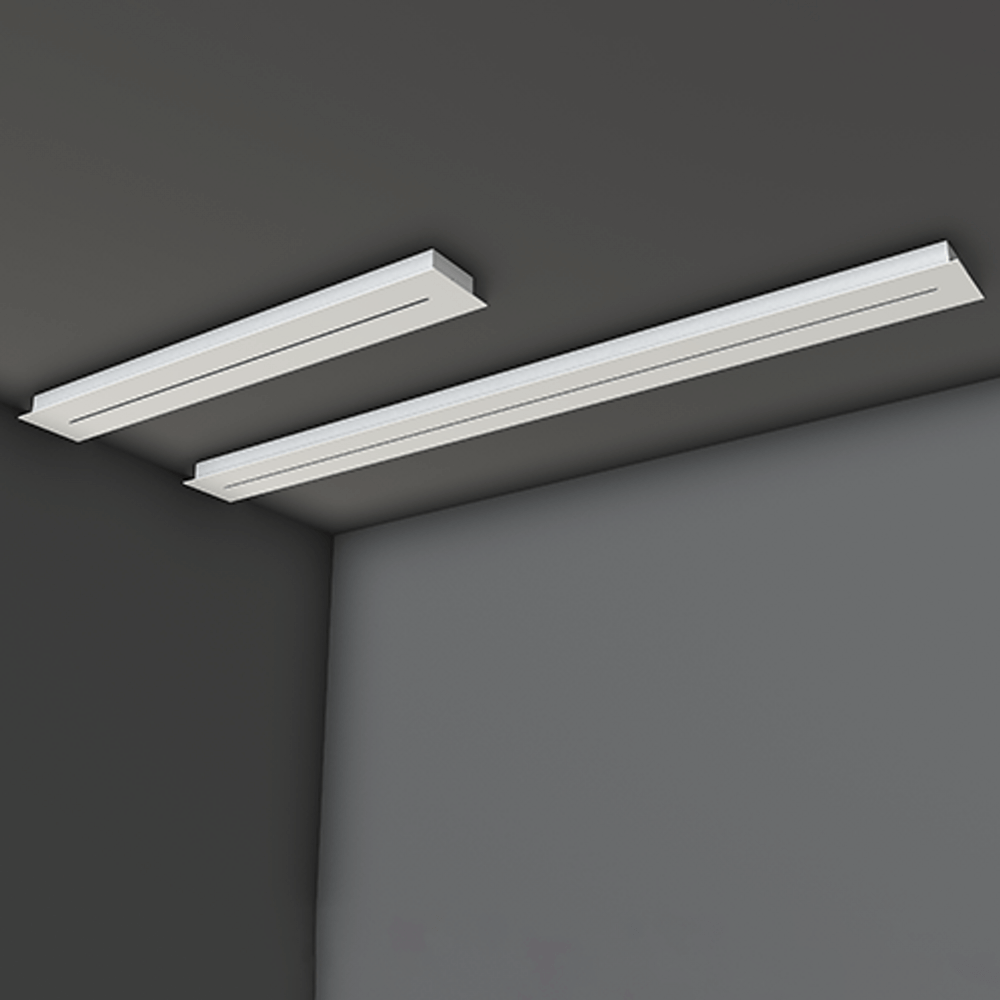 Lodes Zubehör Lights Track Long Lichtsystem Schiene 150cm, doppeltes Lichtsystem für effiziente Beleuchtung.