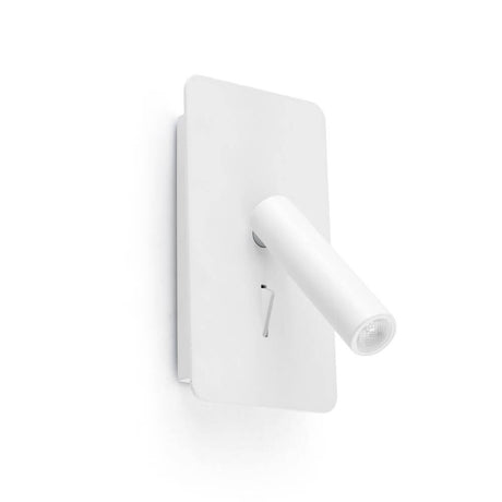 Suau lED Wand-Leseleuchte mit USB in minimalistischer Gestaltung und integriertem Schalter.