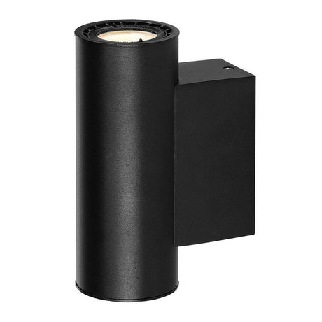 Supros 78 Wall Up Down rund Schwarz 3000K 60° Linse - moderne Wandlampe in Schwarz für vielseitige Anwendungen.