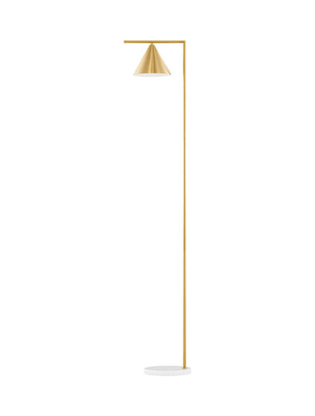 Lámpara de oro balancea de oro, blanco