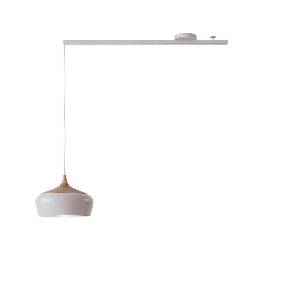 Swing 1 Aufhängesystem 90cm Single für eine Hängelampe mit eleganter Pendelleuchte.