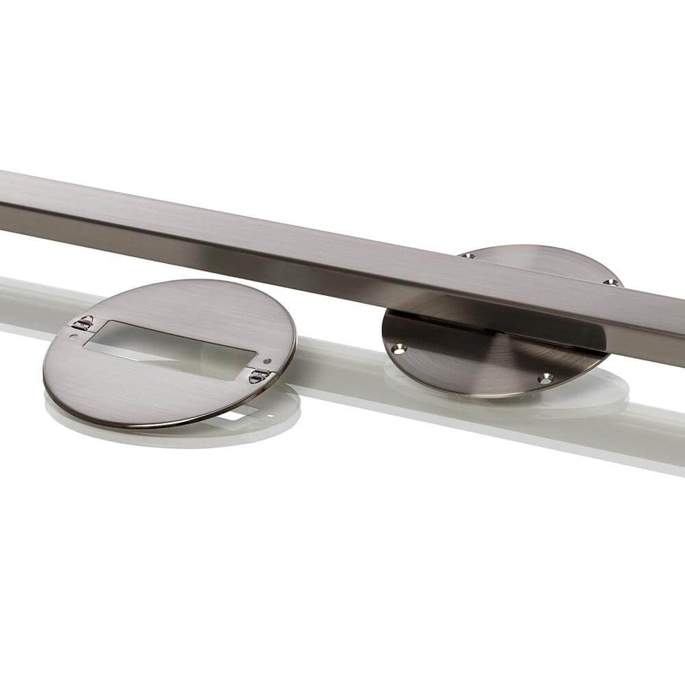 Swing 2 Aufhängesystem 110cm Twin für zwei Hängeleuchten - Edelstahl Komponenten im Detail