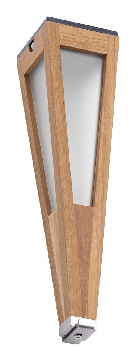 Les Jardins Solar-Fackel Tecka Tuarek H 52cm aus Teakholz