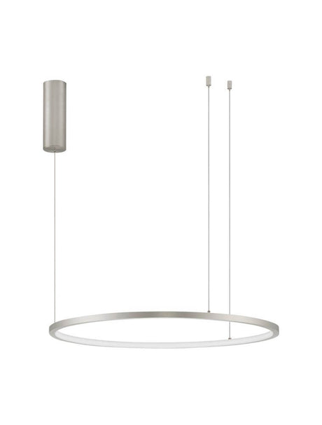 Suspension Tarquin LED Ø 60 cm 3000K avec silhouette élancée et éclairage homogène.