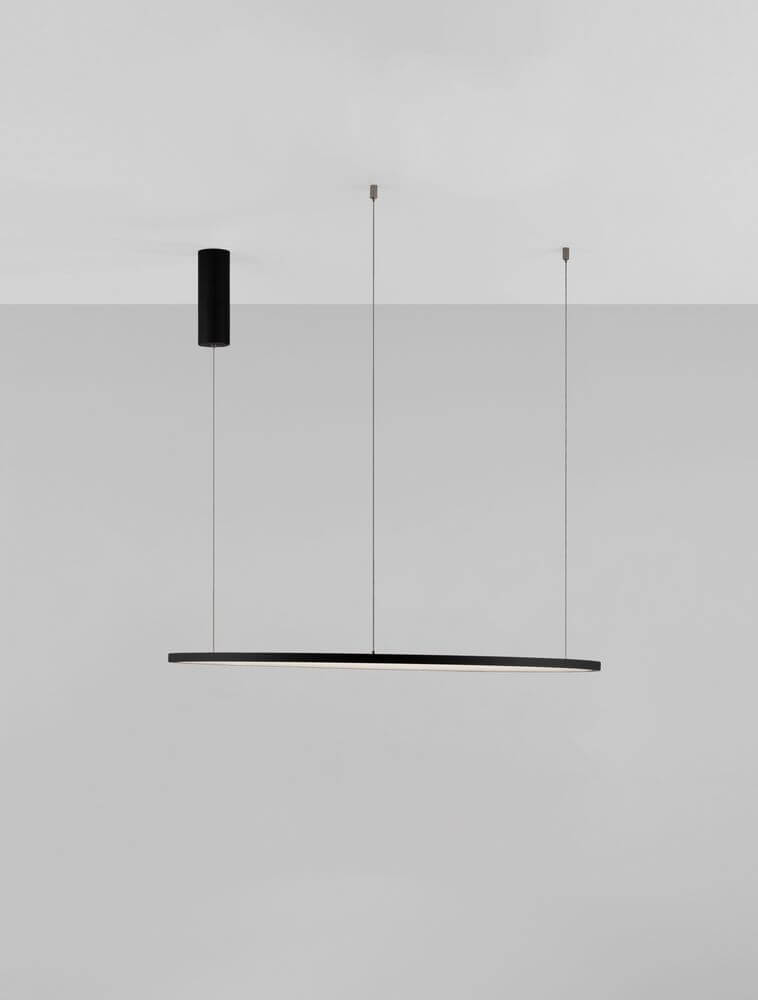 Tarquin LED Pendelleuchte Ø 80cm 3000K in modernem Design mit dimmbarer Funktion.