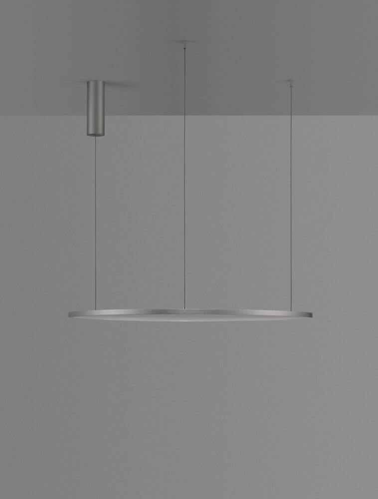 Tarquin LED Pendelleuchte Ø 80cm 3000K in modernem Design, stufenlos dimmbar mit Triac Dimmer, perfekte Lichtverhältnisse.