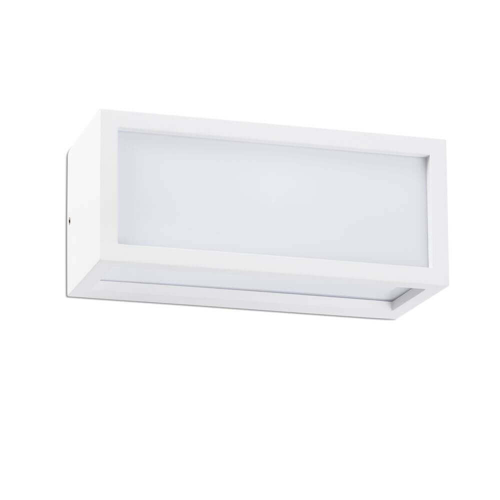 Tejo Outdoor Wandlampe Up&Down IP54 Weiß in modernem Design für die Außenbeleuchtung