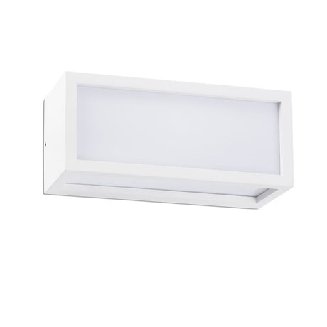 Tejo Outdoor wall light Up&Down IP54 White - modern and minimalist wall light for outdoor areas.