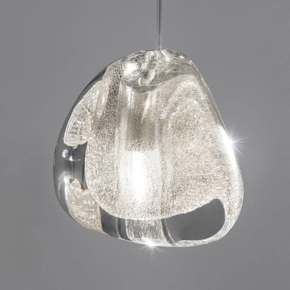 Terzani Mizu Galerie Hängeleuchte 15-flammig Rechteckig, exquisite Pendelleuchte in modernem Design.