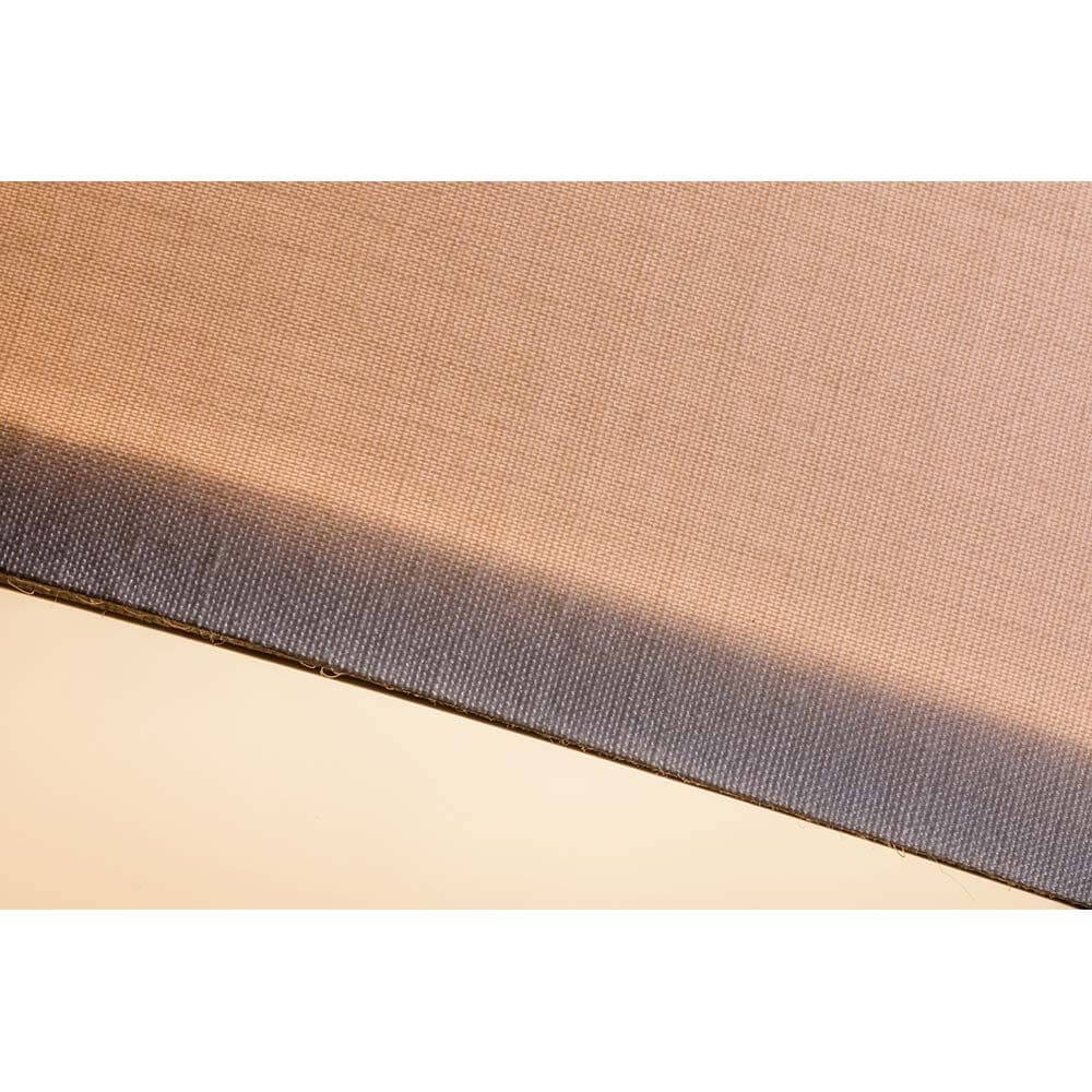 Detailansicht des cremefarbenen Stoffschirms der Tessa Pendelleuchte max.1x60W E27 Creme Stoff
