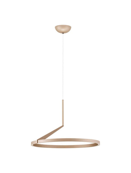 Suspension Tilia LED Ø 60 cm 2700, 3000, 4000 K Up & Down au design moderne en finition dorée.