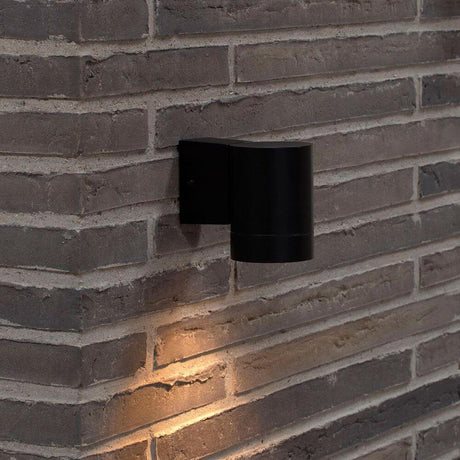 Tin Maxi Außen-Wandleuchte IP54 Schwarz