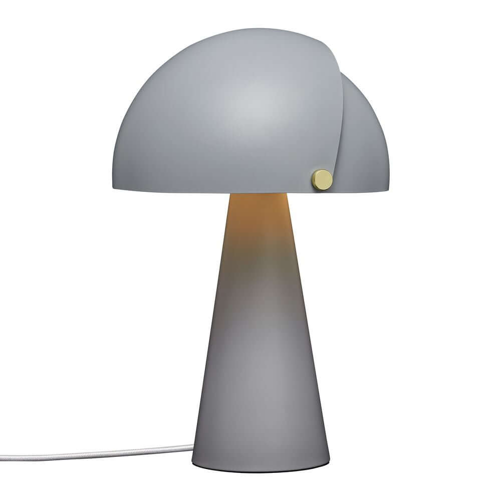 Tischlampe Align von Maria Berntsen, moderne Tischlampe mit beweglichem Schirm und eleganter Form.