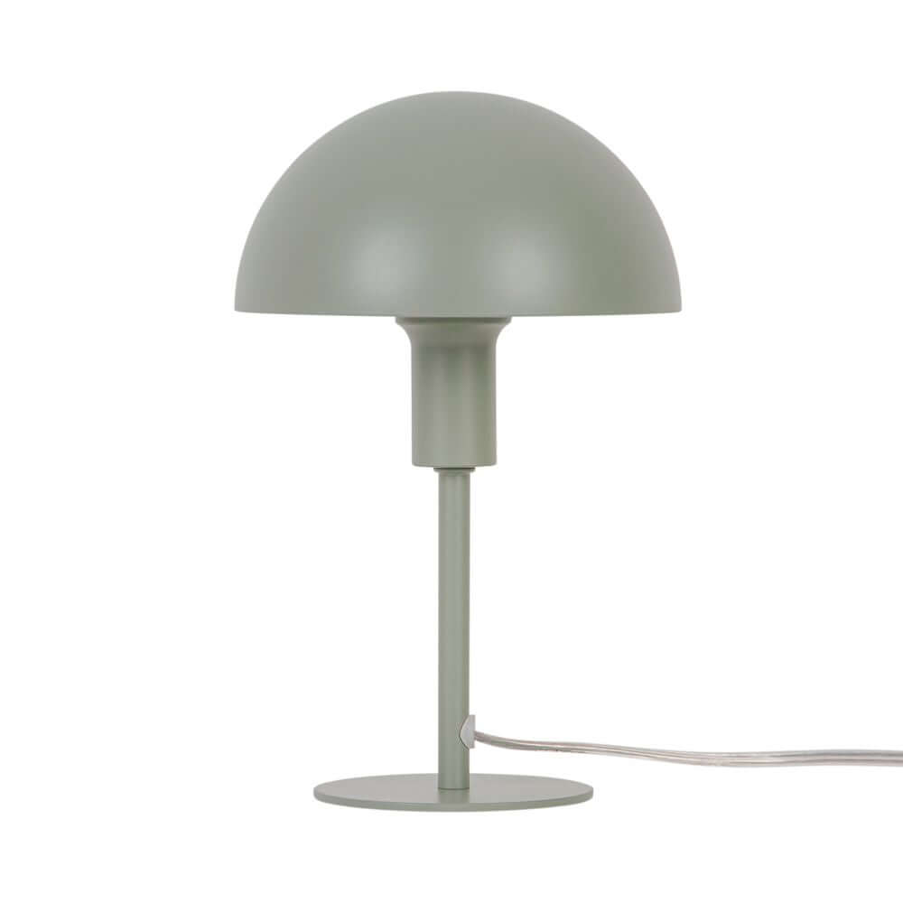 Tischlampe Ellen Mini im skandinavischen Design in Grün, ideal für kleine Räume und vielseitige Einrichtungsstile.