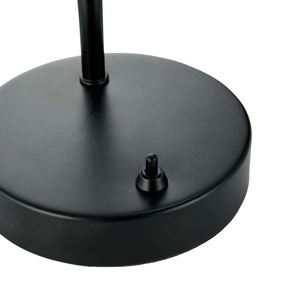 Tischlampe Matis Tischleuchte mit schwarzem Standfuß, minimalistisch und elegant für Ihr Zuhause.