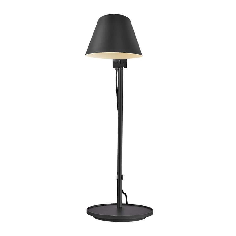 Tischlampe Stay Long in modernem Design mit flexiblem Drehmechanismus für optimale Beleuchtung.