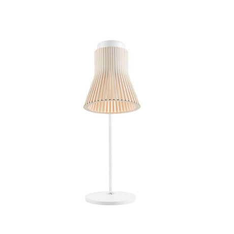 Petite 4620 wooden table lamp 56 cm with a pivoting wooden shade for pleasant light.