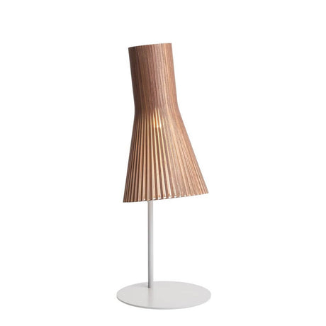 Secto 4220 table lamp made of wood, 75 cm, with a unique design made of form-pressed birch wood.