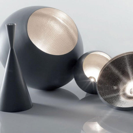 Tom Dixon Beat Range Pendellampe 6er 156cm - elegante Lampen im modernen Design mit glänzenden Oberflächen