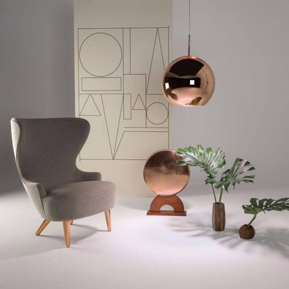 Tom Dixon Copper Round - Suspension boule
