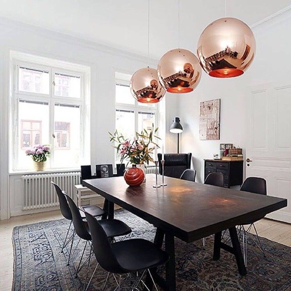 Tom Dixon Copper Round - Suspension boule