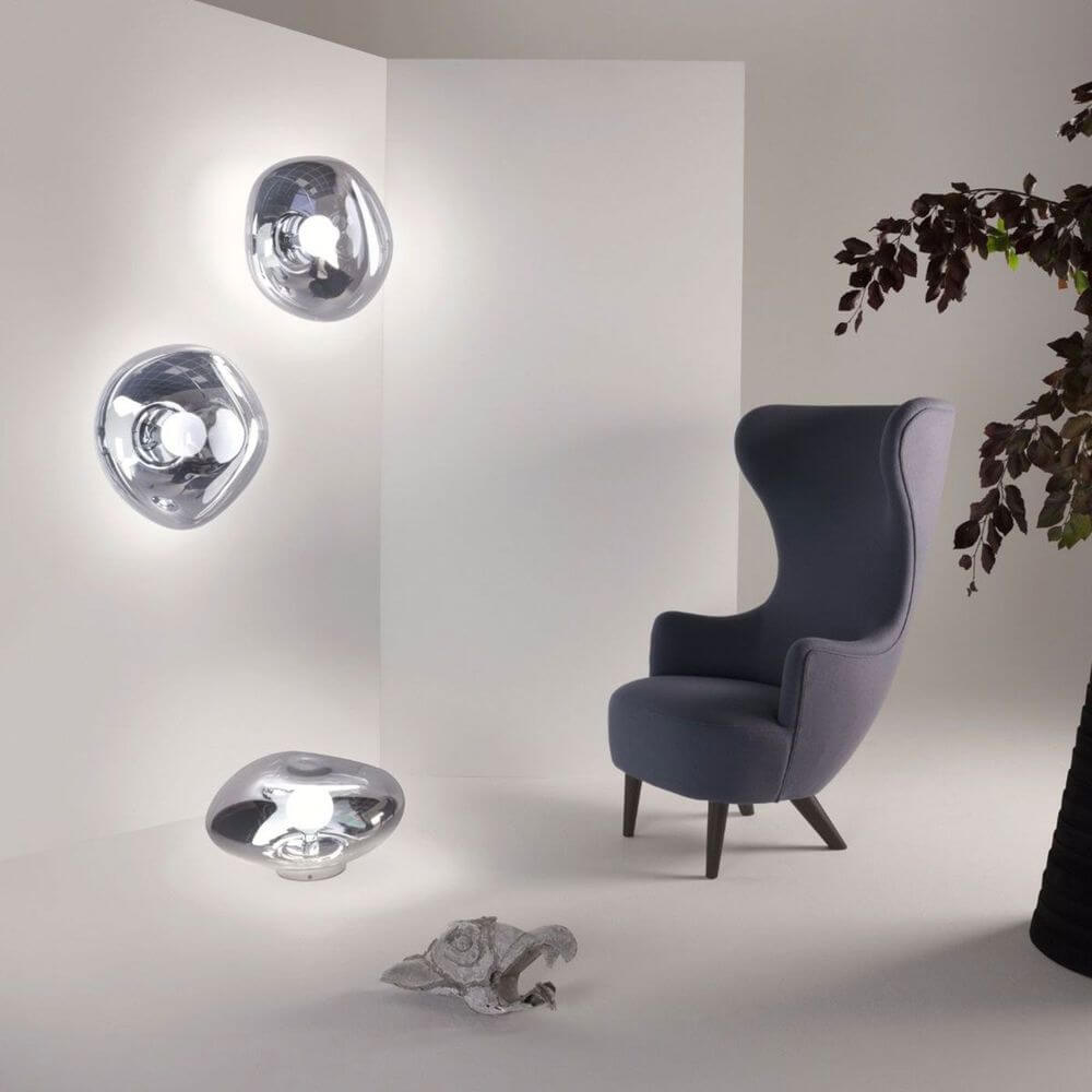 Tom Dixon Melt LED organische Wandlampe oder Decke