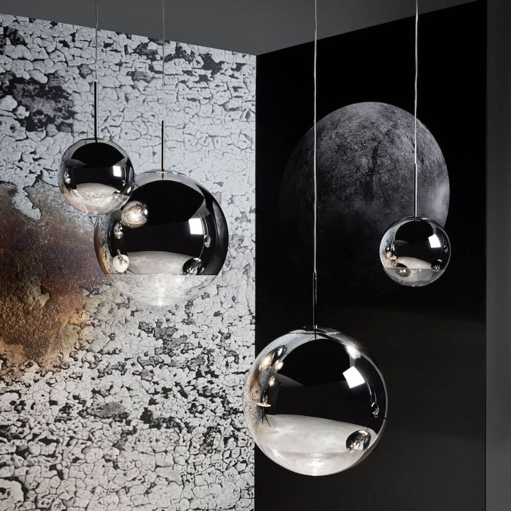 Tom Dixon Mirror Ball LED Spiegelkugel Hängeleuchte