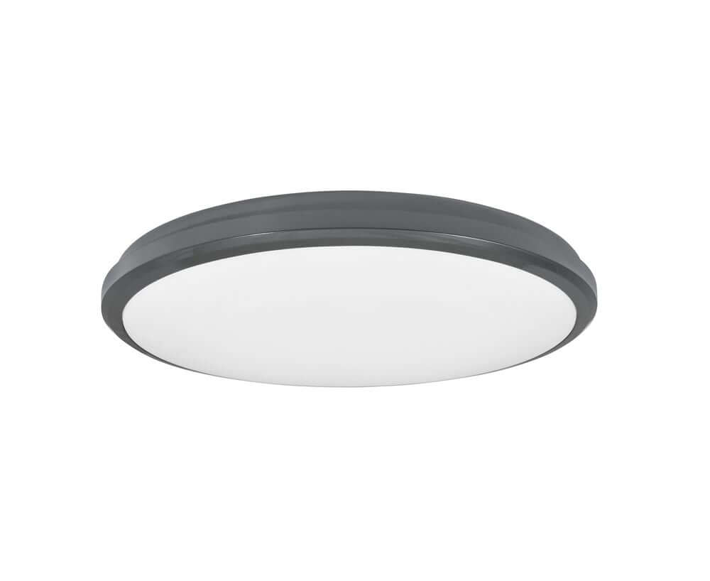 Tommy LED Außenwandleuchte Rund 3000K Dunkelgrau IP54 in minimalistischem Design von Nova Luce.