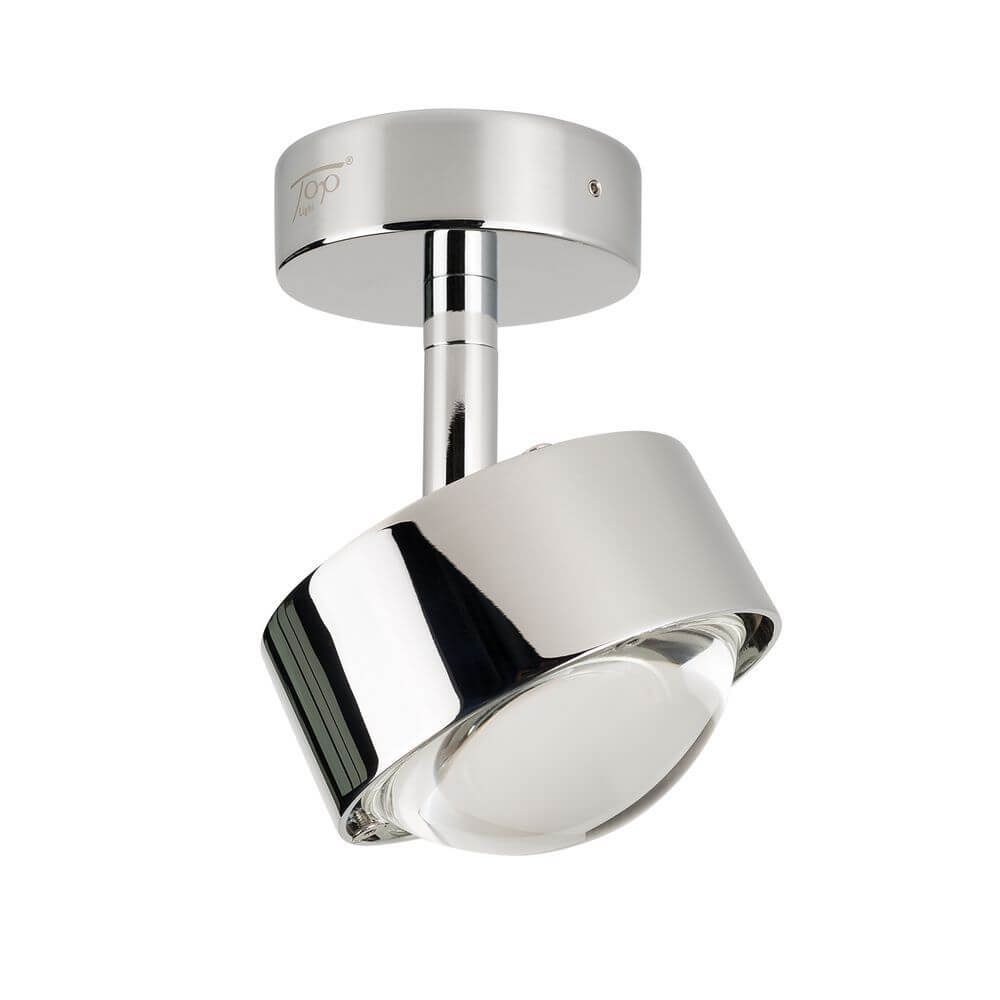 Deckenspot Puk Turn Up- & Downlight in elegantem Design mit hellem LED Licht.