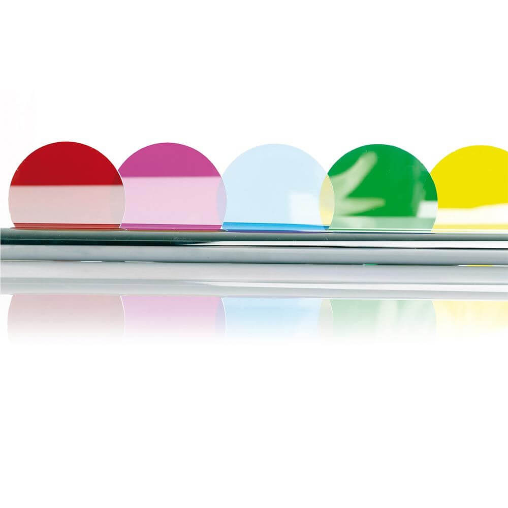 Farbfilter für Puk Maxx in verschiedenen Farben für individuelle Beleuchtung und Raumgestaltung.