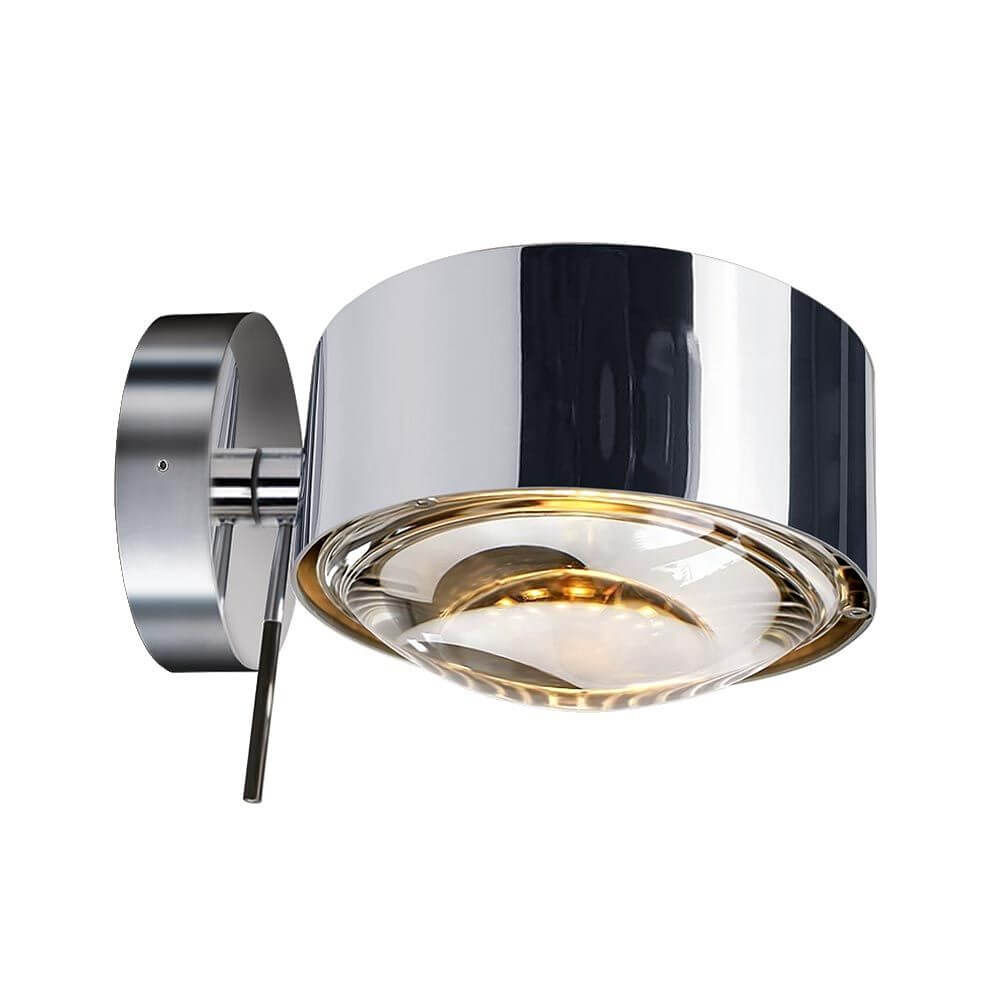 LED Wandlampe Puk Meg Maxx Wall+ in schlichter Eleganz mit hochwertiger Linsentechnik.