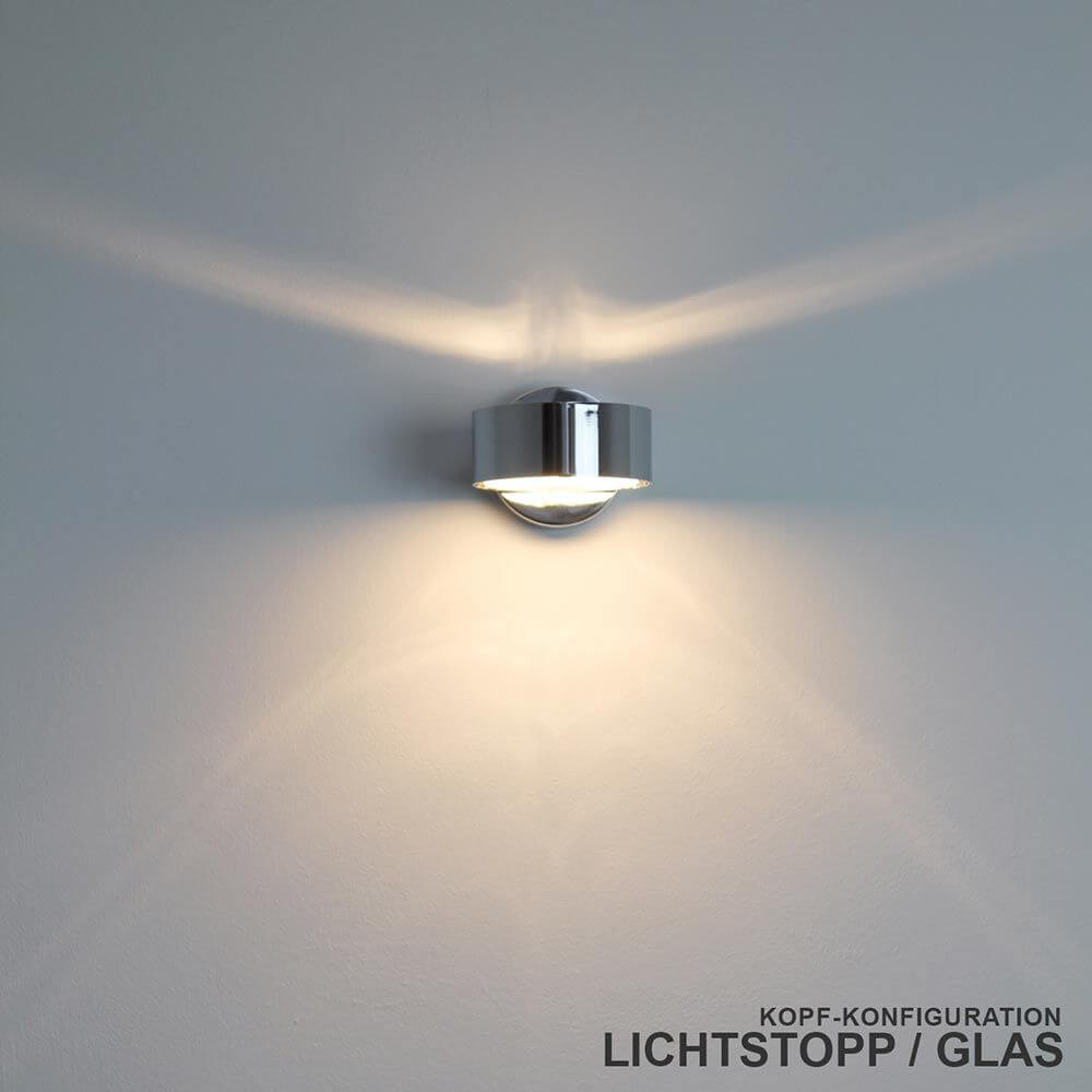 Linse/Glas für Puk Maxx, Wandleuchte mit elegantem Lichtdesign und klarer Linse von Top Light.