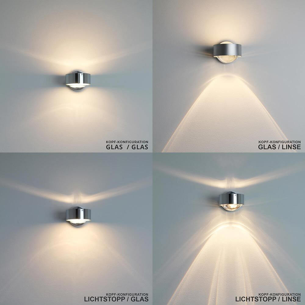 Linse/Glas für Puk Maxx - klare Linse und Glas Konfigurationen für individuelles Lichtdesign von Top Light.