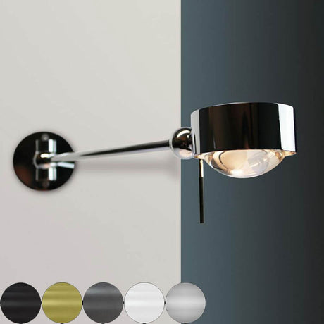 Wandleuchte Puk Hotel mit flexiblem Arm und modernem Design für stilvolle Raumbeleuchtung.