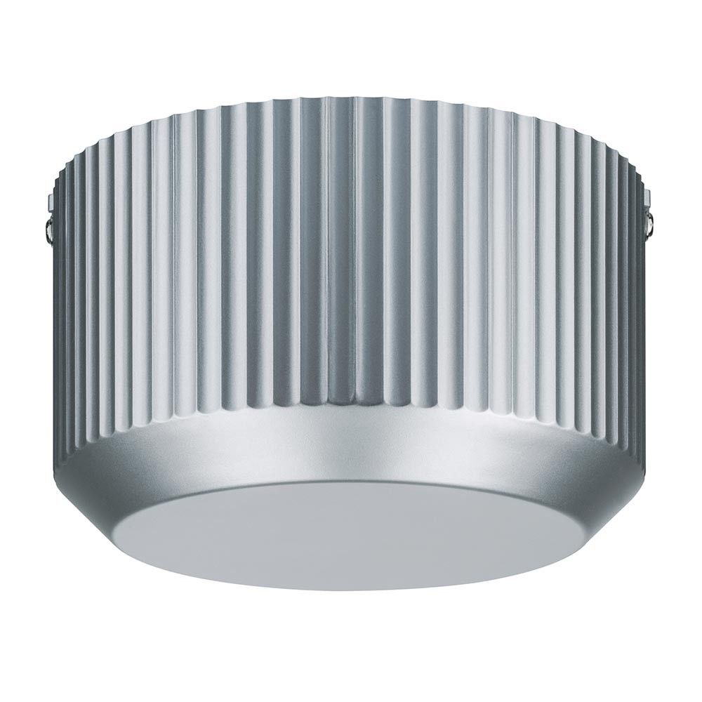 Toroidal Decorative Trafo max. 80W 12V 80VA Chrom, elegante Form für Halogenschienen- und Seilsysteme.