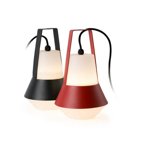 Tragbare Außenlampe CAT IP54 Rot, Weiß - elegante Lampen im modernen Design, ideal für den Außenbereich.